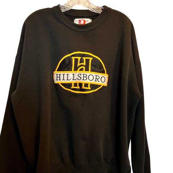 Dodger Hillsboro Crewneck Vintage 1990's Sweatshirt 2X - Picture 4 of 9